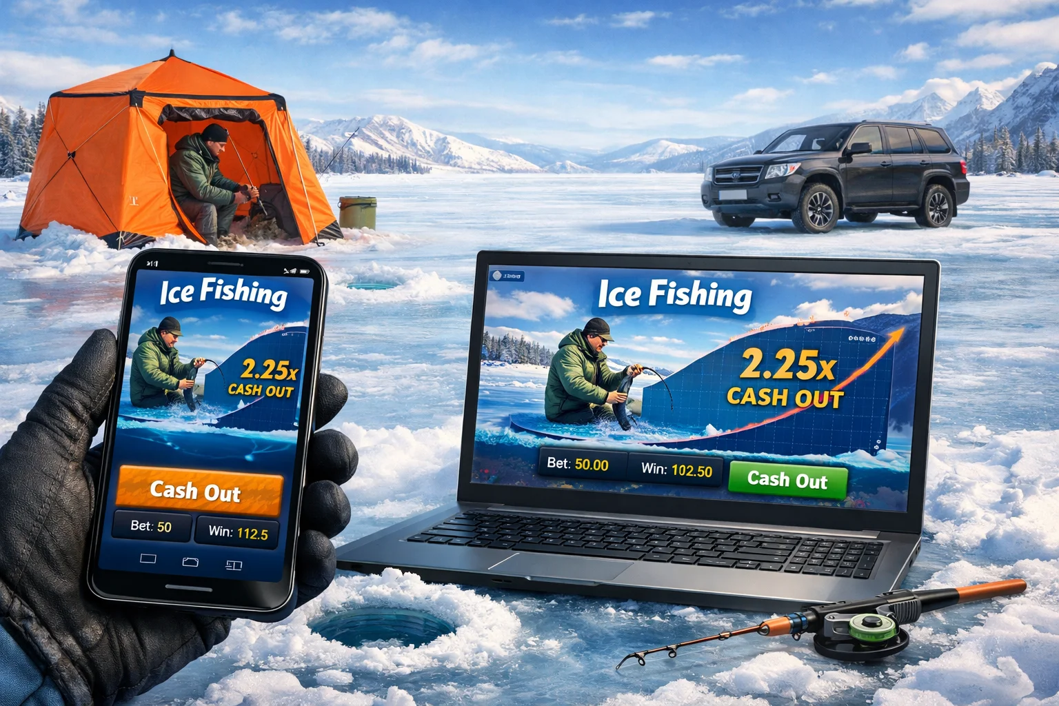 How to play ice fishing – alapvető lépések